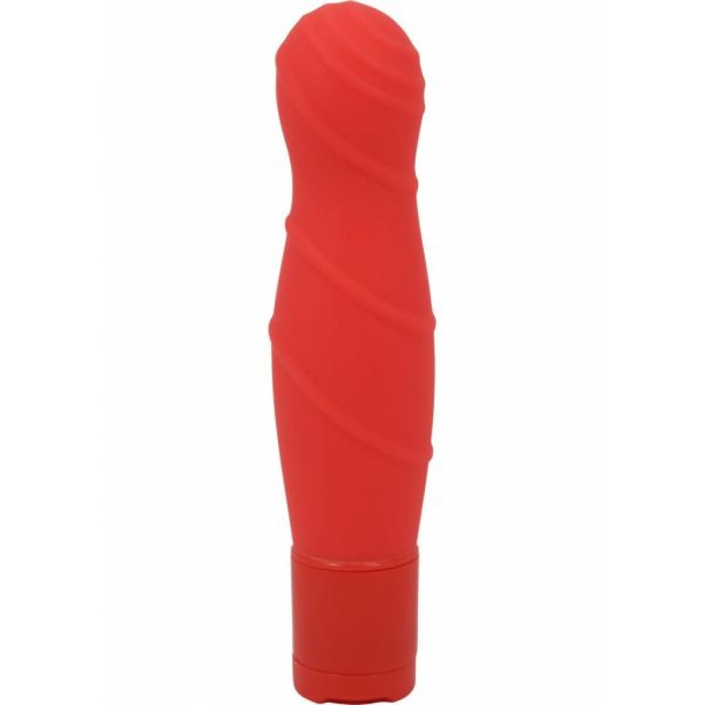 Pure Caress Multi-Speed Silicone Vibe - Waterproof Coral