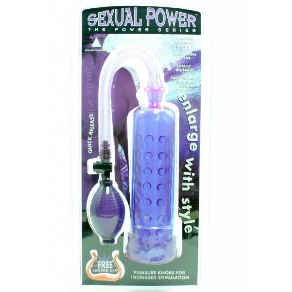 SEXUAL POWER THE POWER SERIES WITH PLEASURE KNOBS - Golden Triangle