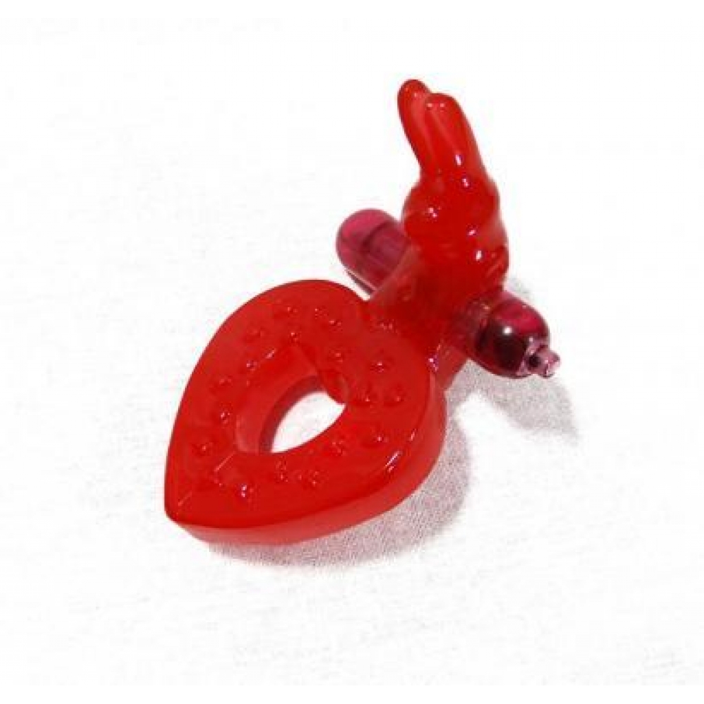 RING OF XTASY RABBIT SERIES RED SILICONE - Golden Triangle