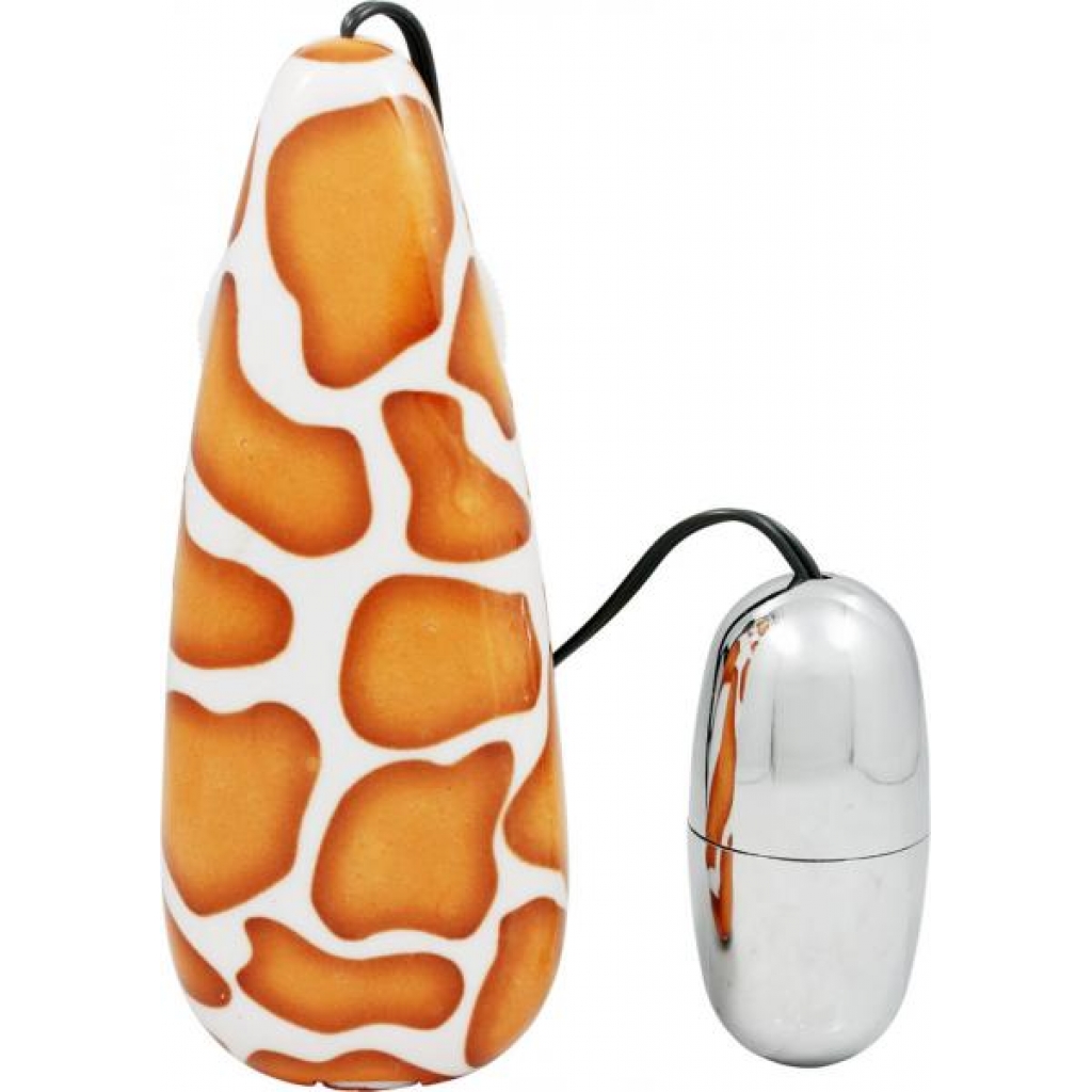 Primal Instinct Remote Control Bullet Giraffe Print - Golden Triangle