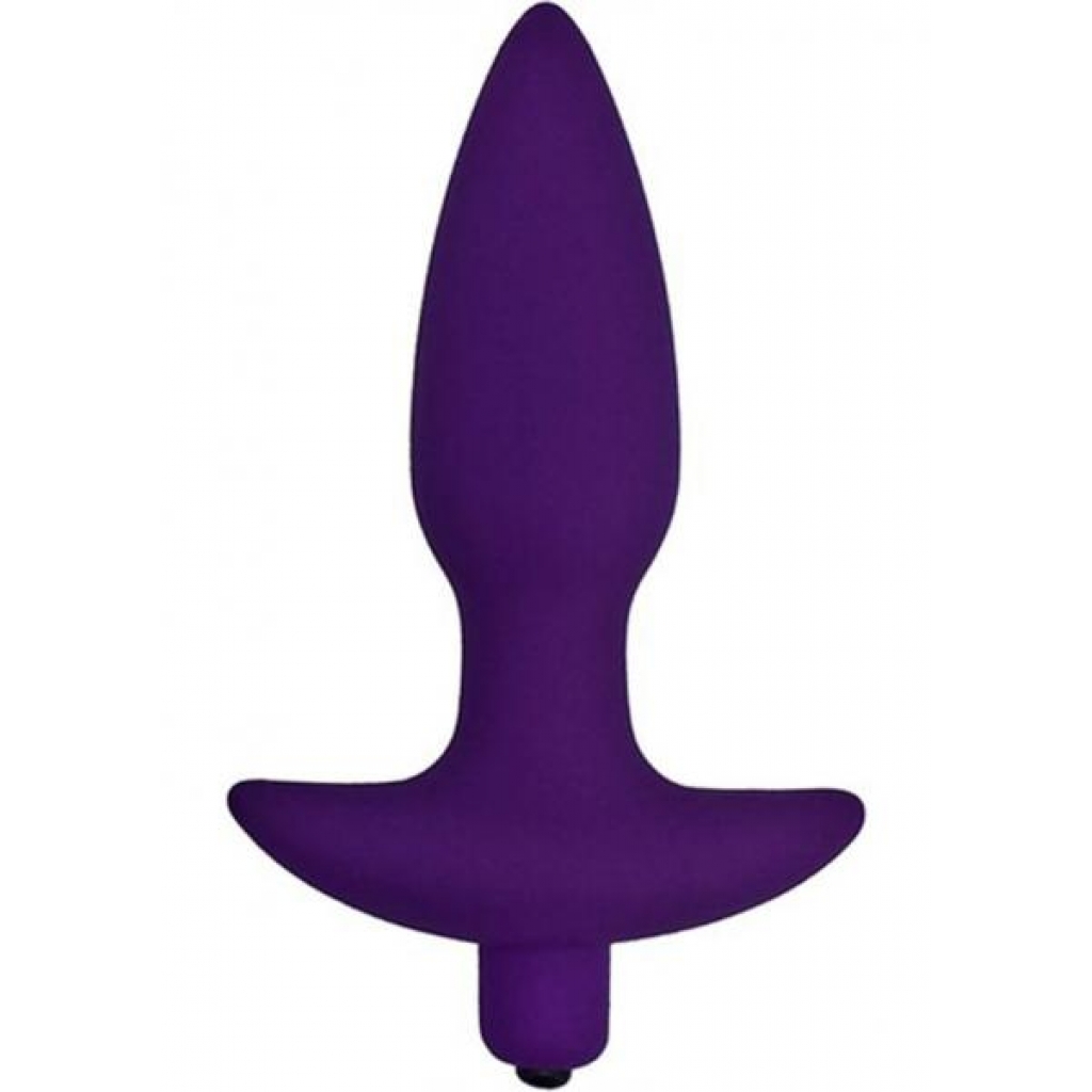 Corked 02 Silicone Anal Plug Waterproof Medium- Purple - Golden Triangle