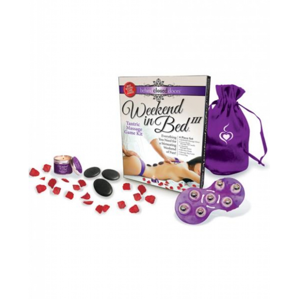 Behind Closed Doors Weekend In Bed III - Tantric Massage Kit