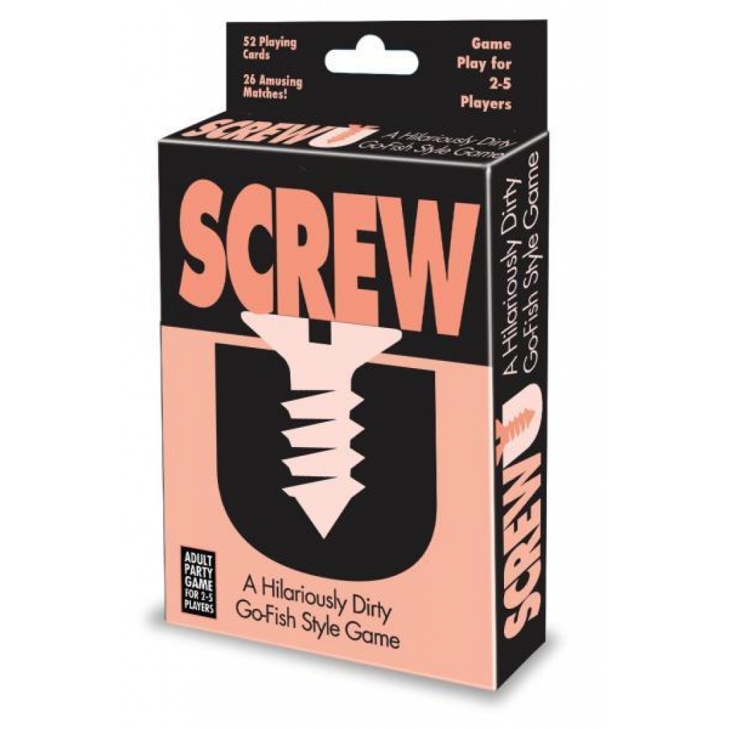 Screw U Go Fish Style Card Game - Little Genie 