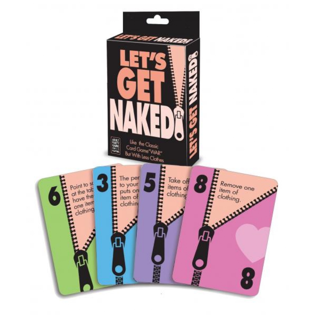 Lets Get Naked Card Game - Little Genie Productions Llc.