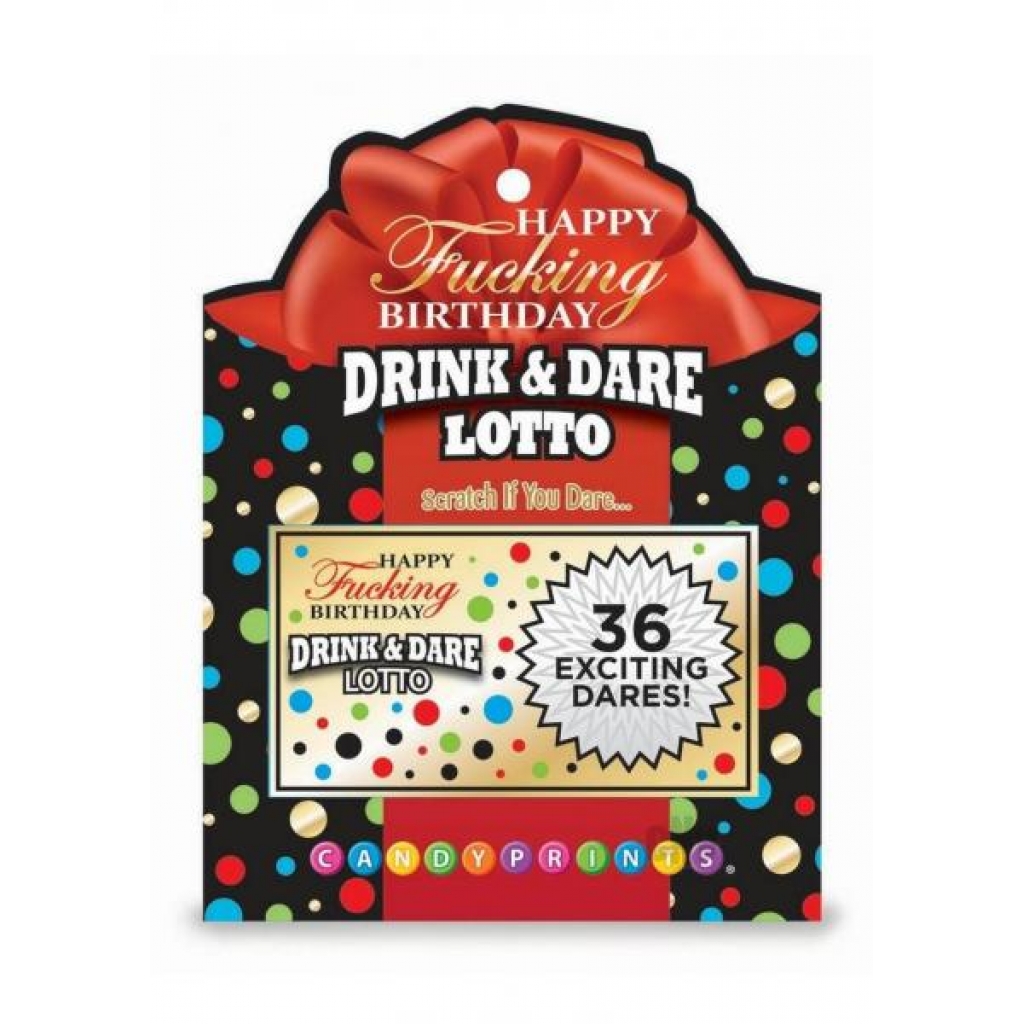 Happy Fucking Birthday Lotto Game