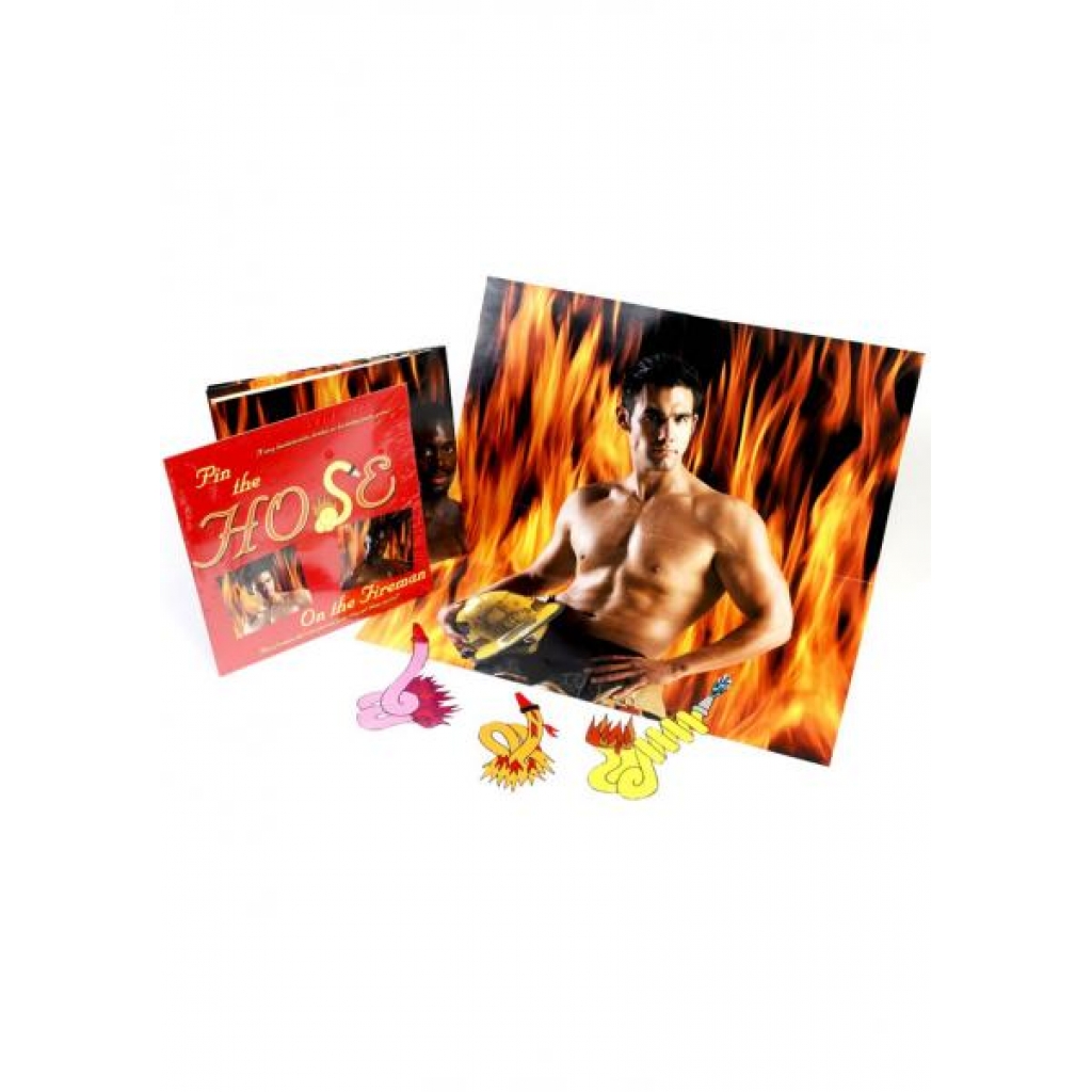 Pin The Hose On The Fireman - A Sizzling Party Game