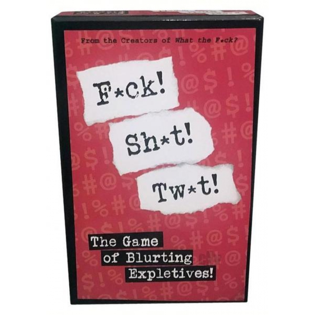 F*ck Sh*t Tw*t Party Game