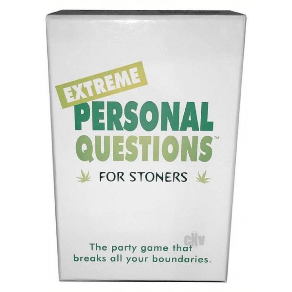 Extreme Personal Questions Stoners - Party Game