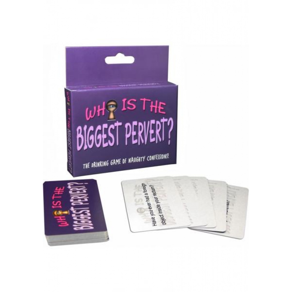 Who’s The Biggest Pervert Card Game