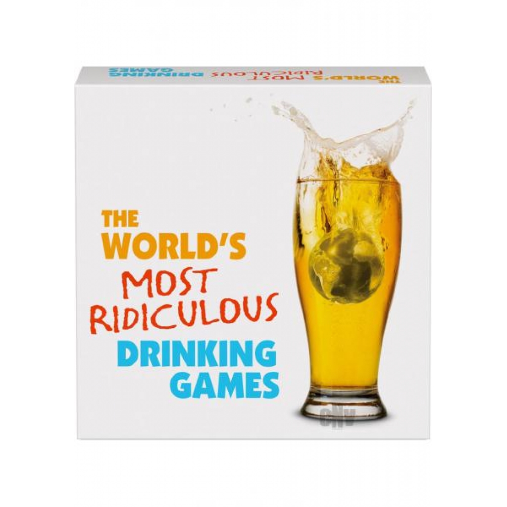 The World's Most Ridiculous Drinking Games