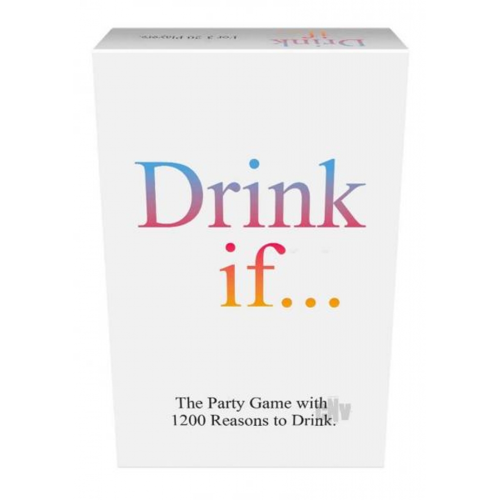 Drink If... Game - Fun Drinking Game for Parties