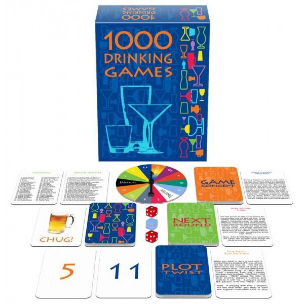 1000 Drinking Games - Fun for Parties