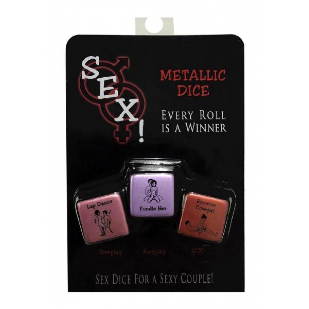 Metallic Sex Dice - Kheper Games, Inc.