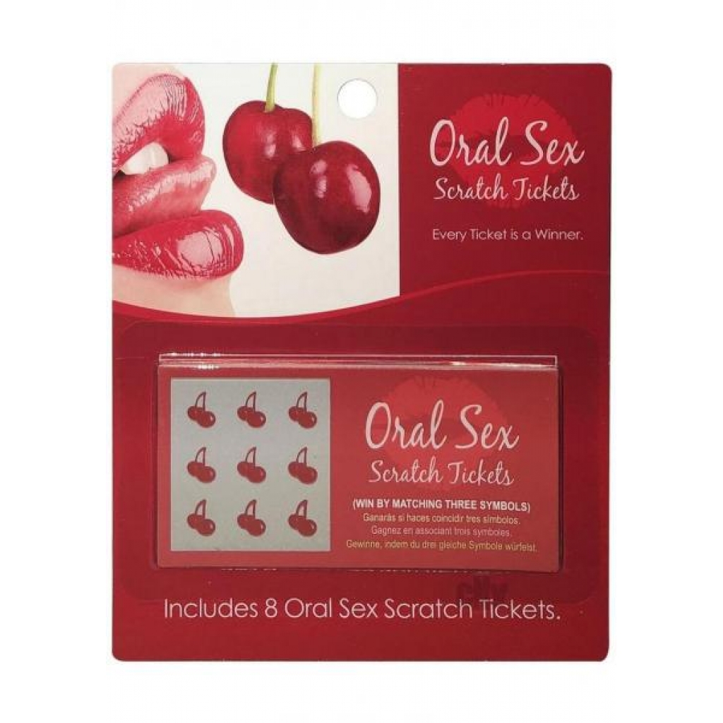 Oral Sex Scratch Tickets - Kheper Games, Inc.