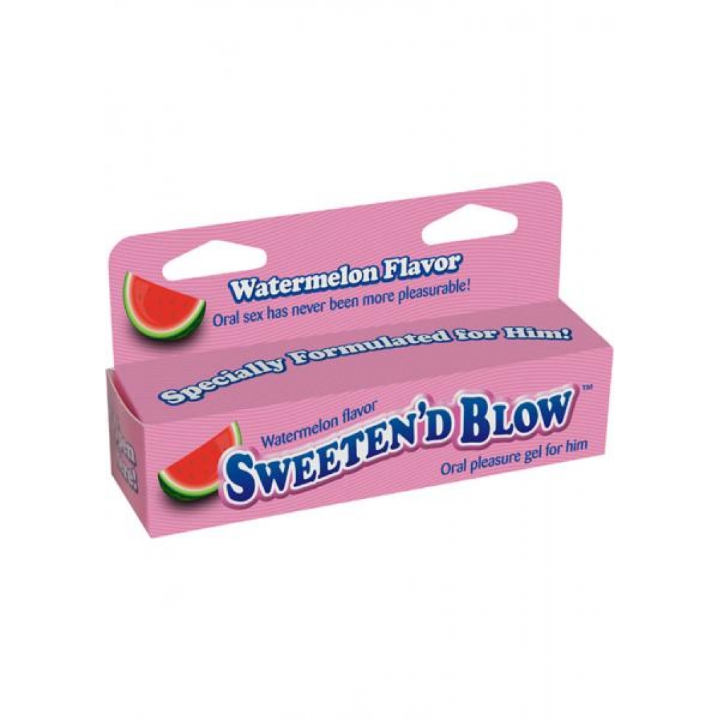 Sweeten'D Blow Oral Pleasure Gel - Watermelon, 1.5 Oz