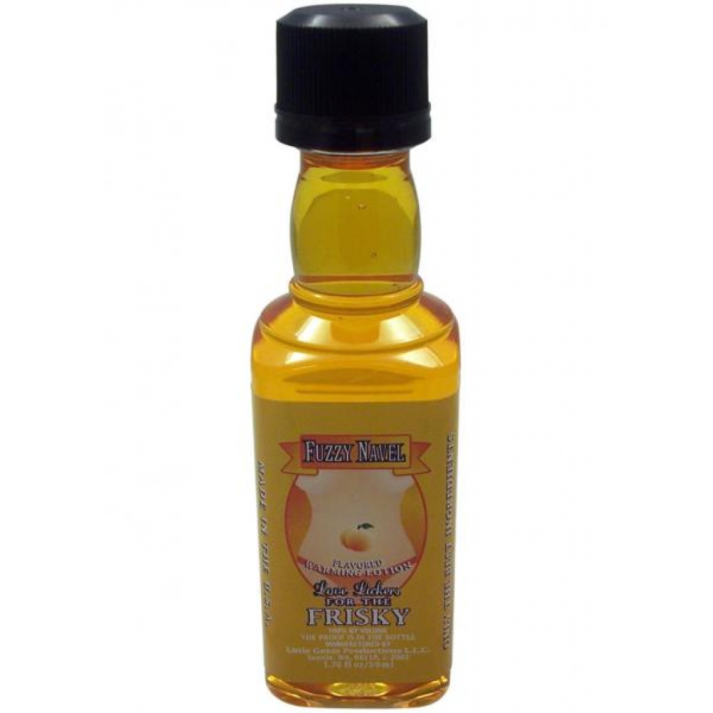 Love Lickers Warming Lotion Fuzzy Navel 1.76 Ounce - Little Genie 