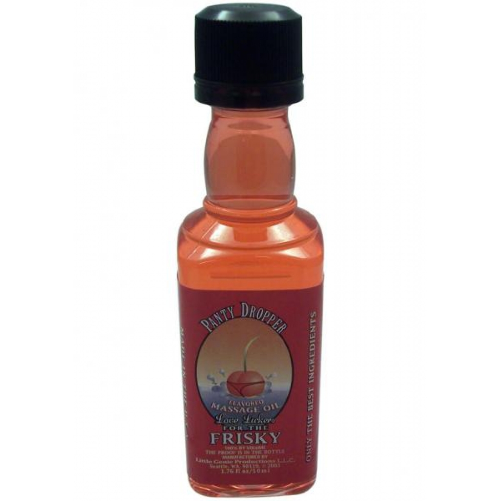 Love Lickers Flavored Warming Oil - Panty Dropper 1.76oz - Little Genie 