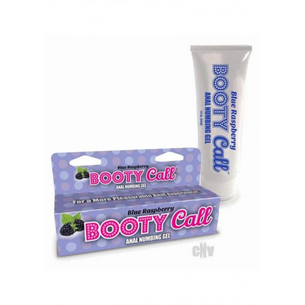 Booty Call Anal Numbing Gel - Blue Raspberry Flavor