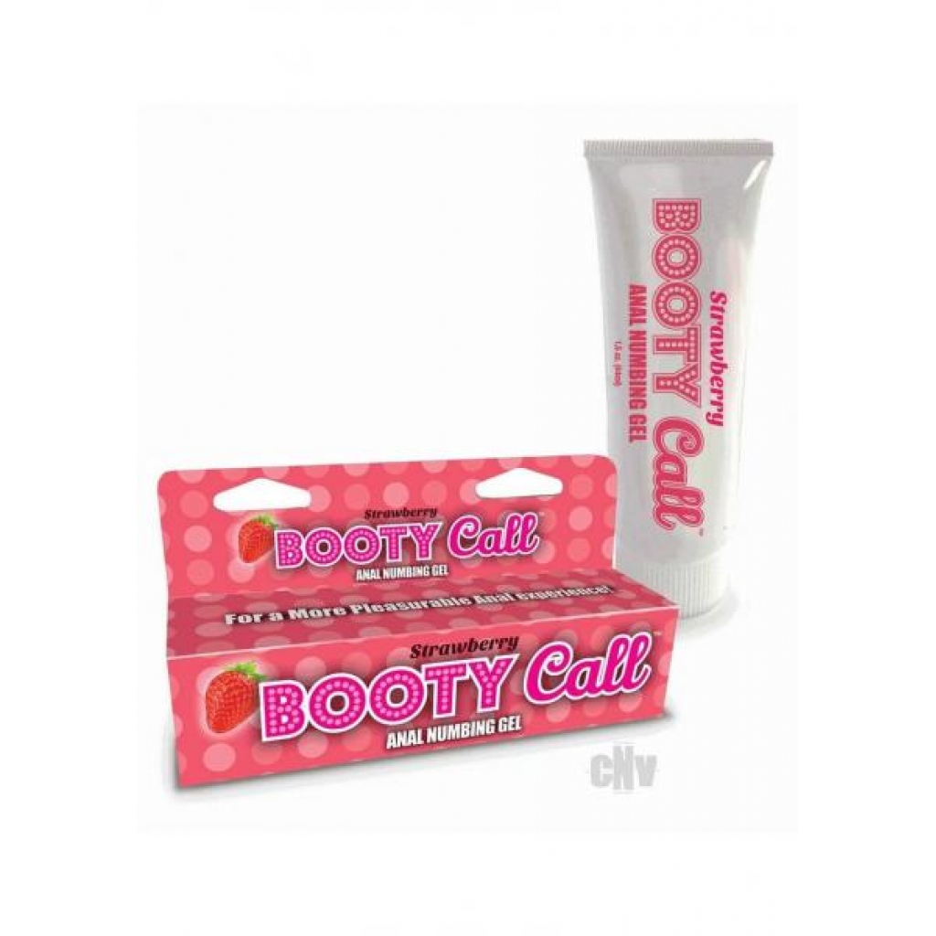 Booty Call Anal Numbing Gel Strawberry - Little Genie Productions Llc.