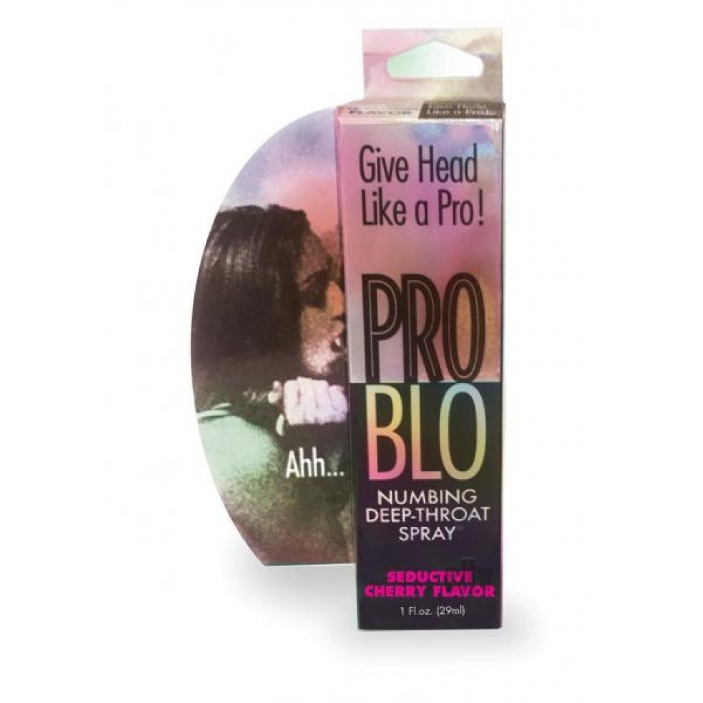 Pro Blo Numbing Spray Cherry 1oz - Little Genie Productions Llc.