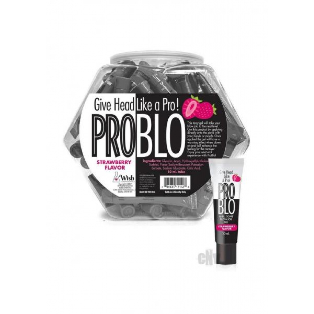 Problo Oral Gel Strawberry 10ml 65/bowl - Little Genie Productions Llc.