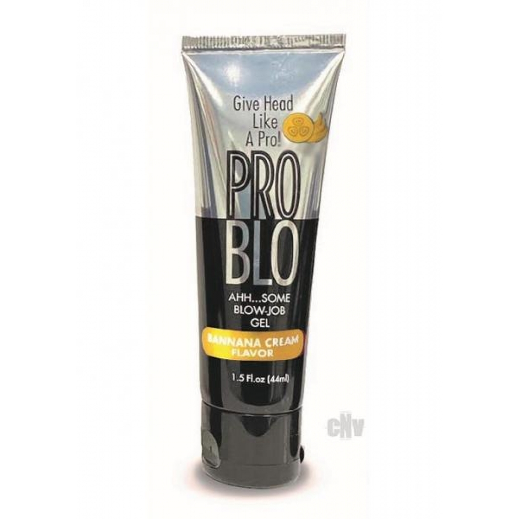 Problo Oral Pleasure Gel Banana 1.5oz - Little Genie Productions Llc.