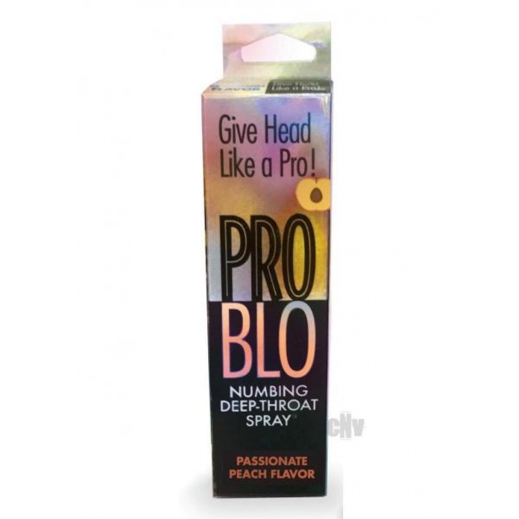 Pro Blo Numbing Spray Peach - Little Genie Productions Llc.