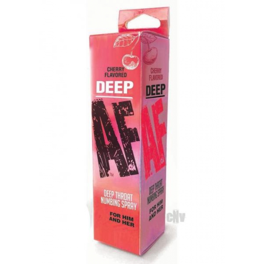 Deep AF Numbing Throat Spray - Cherry Flavor