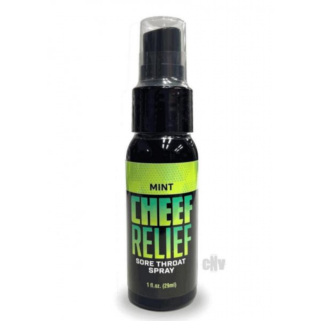 Cheef Relief Throat Spray - Mint Flavor 1oz