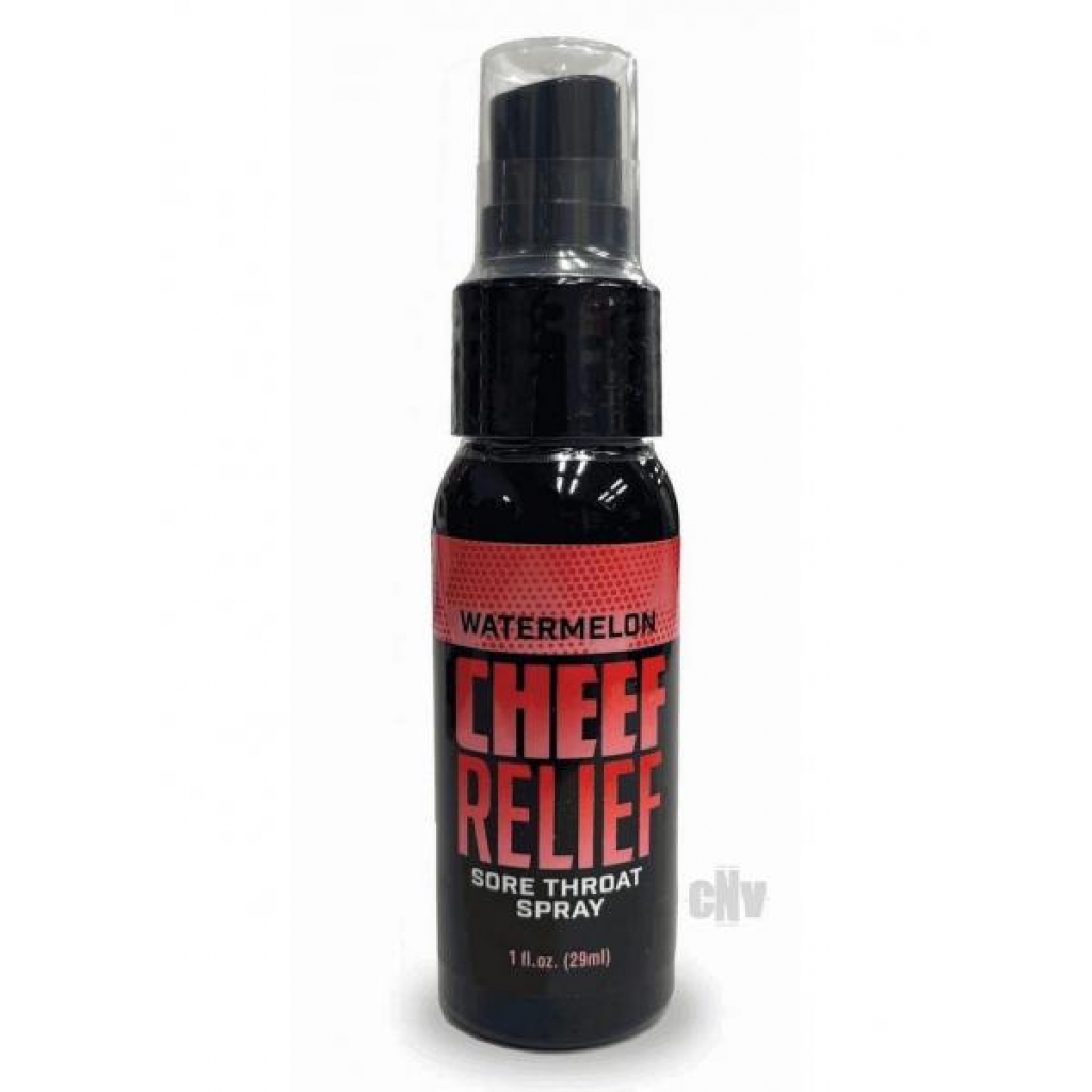 Cheef Relief Throat Spray Watermelon 1oz - Little Genie Productions Llc.