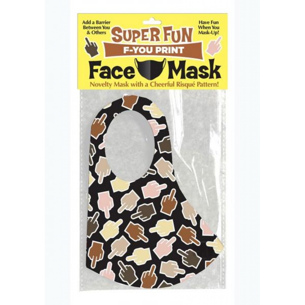 Super Fun F U Finger Mask - Little Genie Productions Llc.