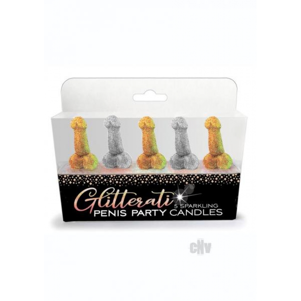 Glitterati Party Candles - Little Genie Productions Llc.