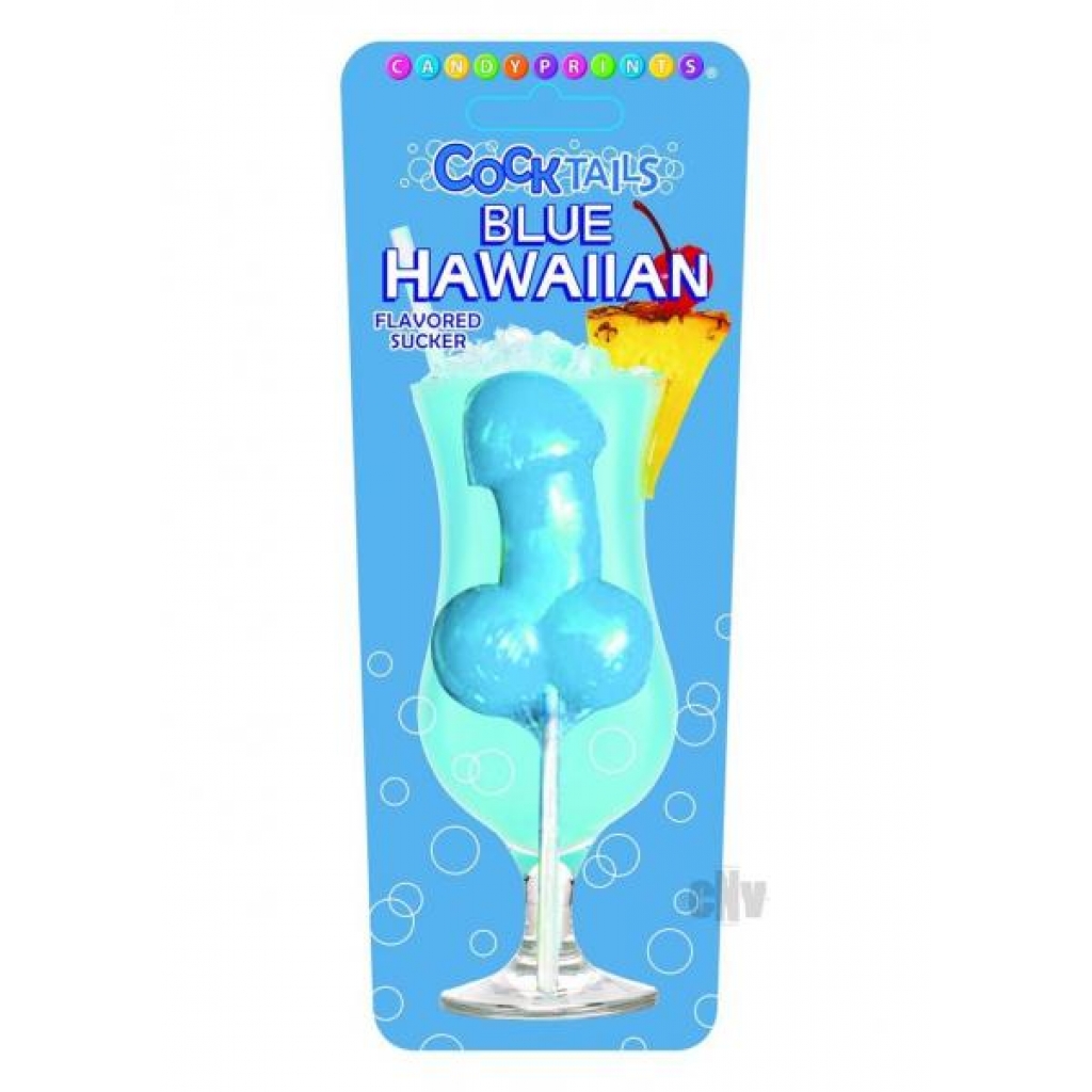 Cp Blue Hawaiian Cocktail Sucker - Edible Treat