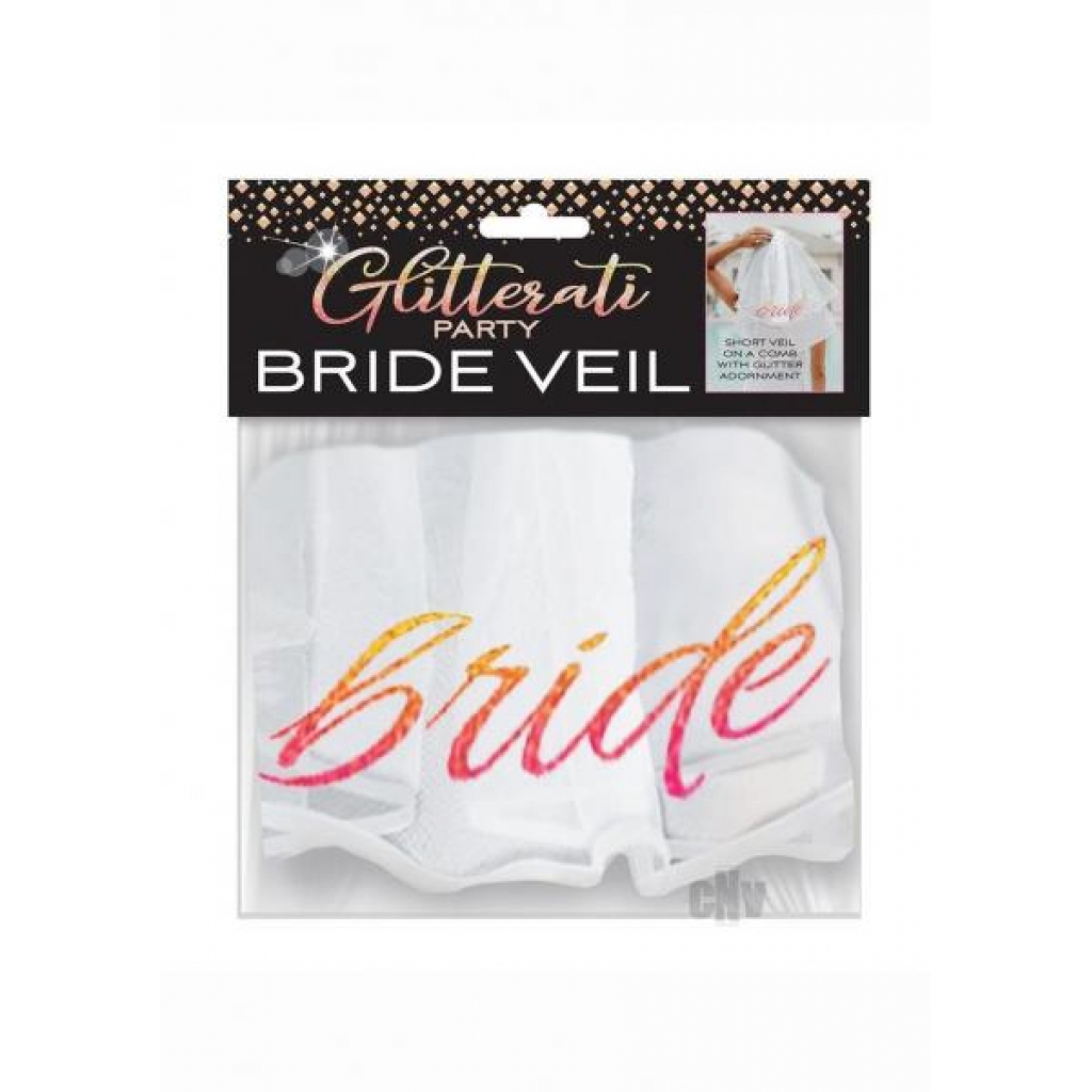 Glitterati Bride Veil - Little Genie Productions Llc.