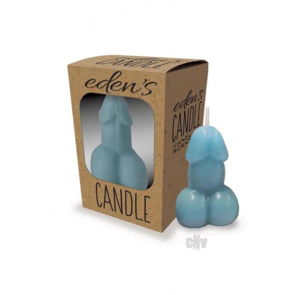 Edens Candle Penis Blue - Little Genie Productions Llc.