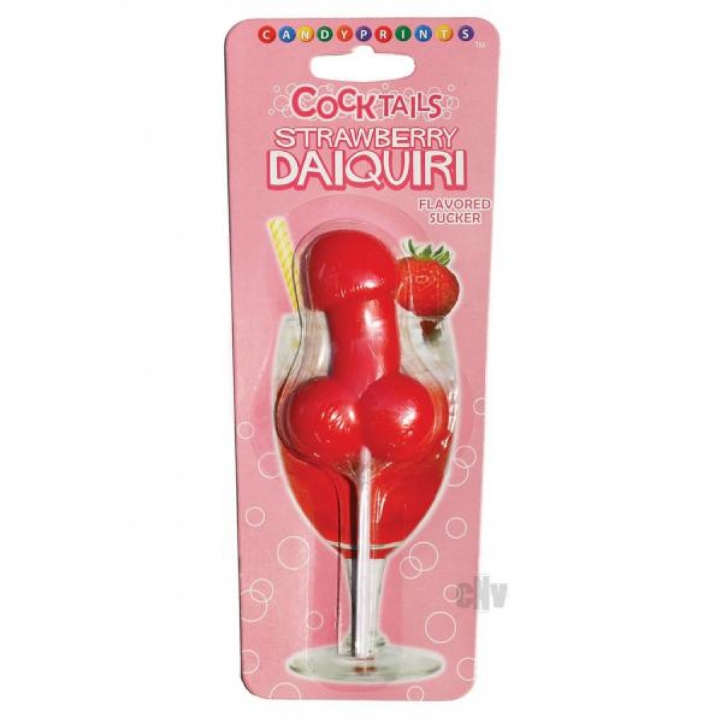 Strawberry Daquiri Cocktail Sucker - Little Genie Productions Llc.