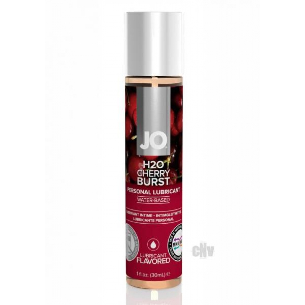 Jo H2O Flavor Lube in Cherry - 1oz