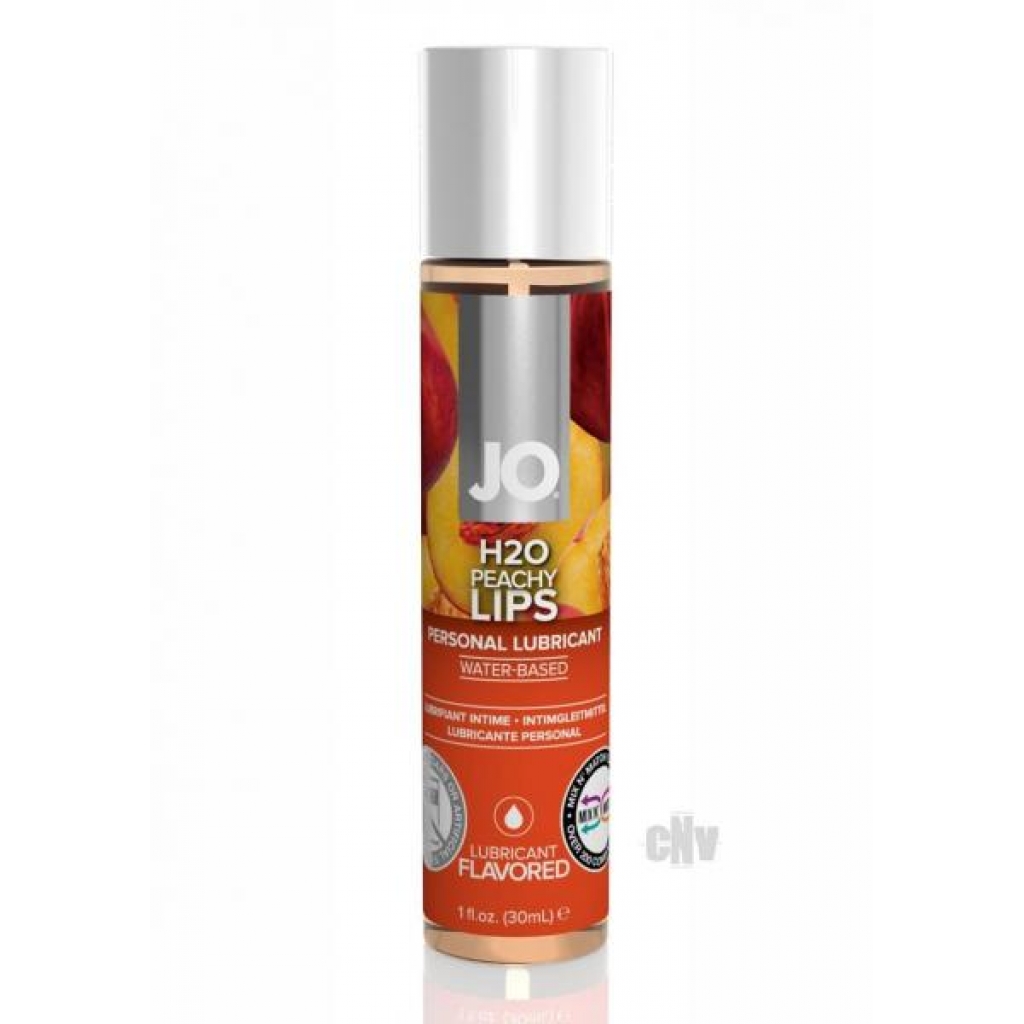 Jo H2O Flavor Lube - Peach - 1oz