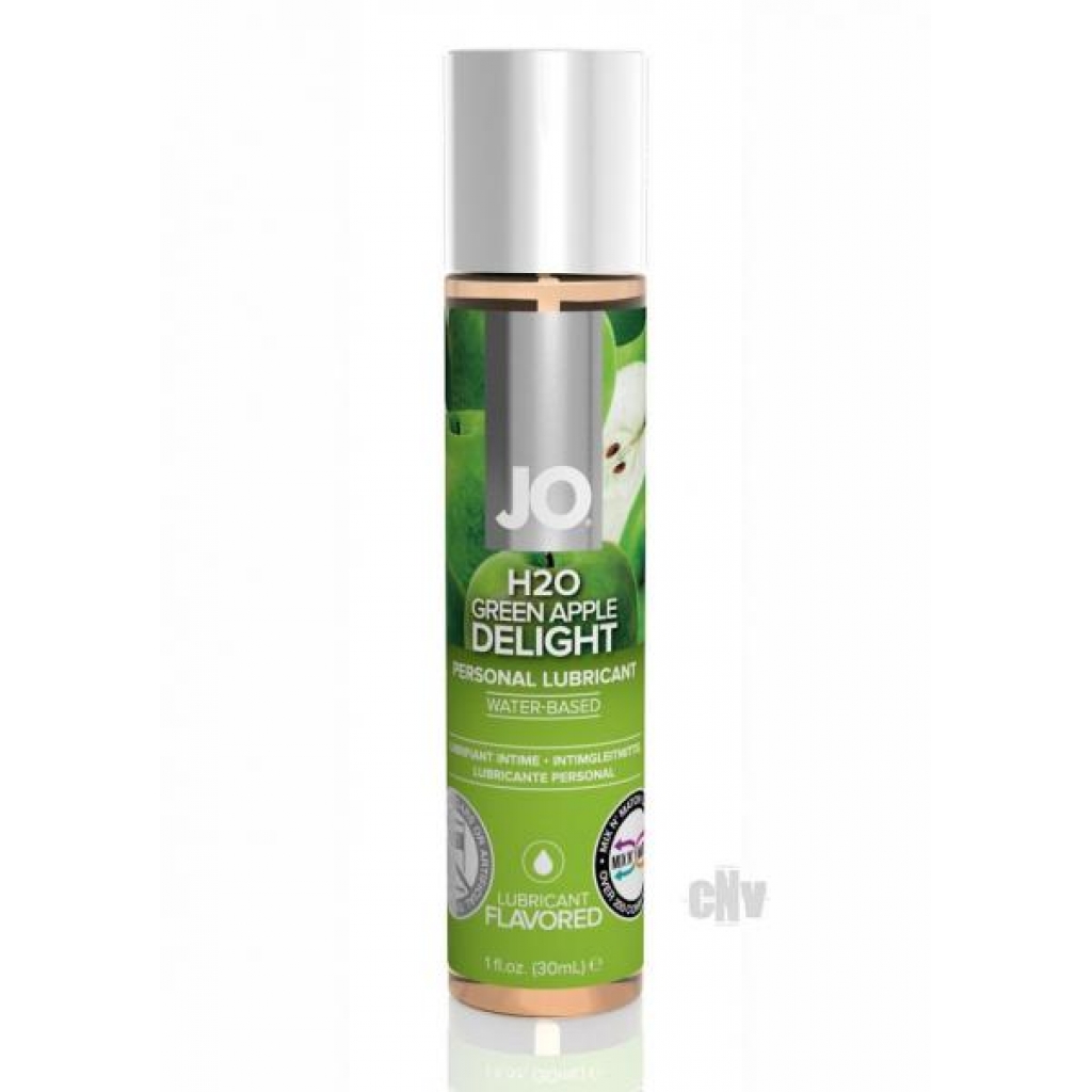 System JO H2O Flavored Lubricant - Green Apple 1oz