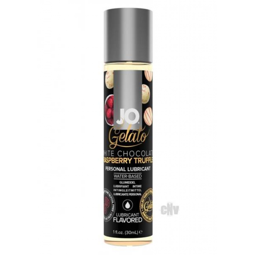 Jo Gelato Lube White Choco Raspberry 1oz - System Jo