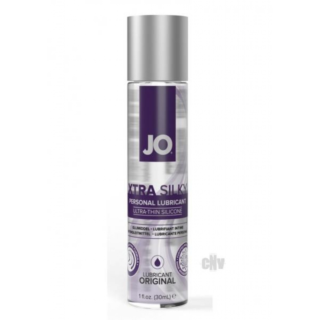 JO XTRA SILKY Silicone-Based Personal Lubricant 1oz