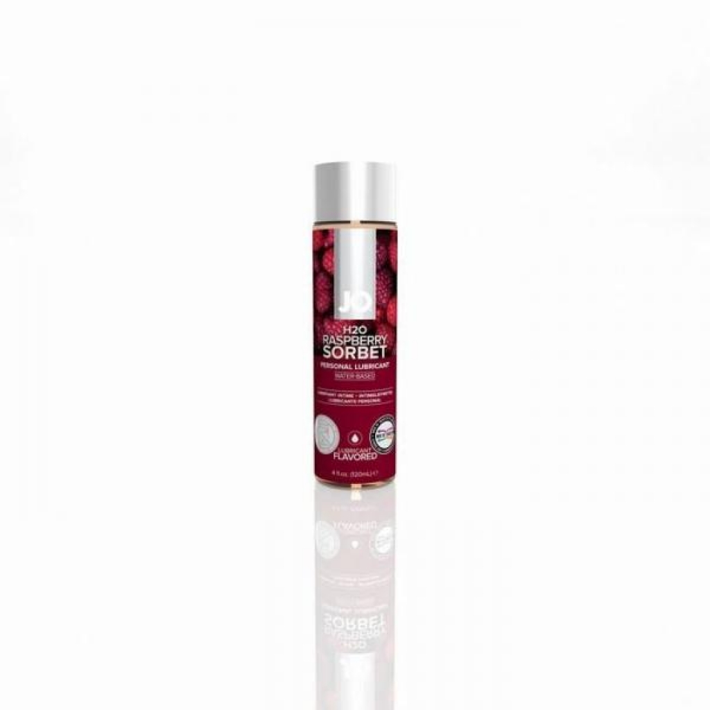 Jo H2O Raspberry Sorbet Flavored Water-Based Lubricant - 4oz