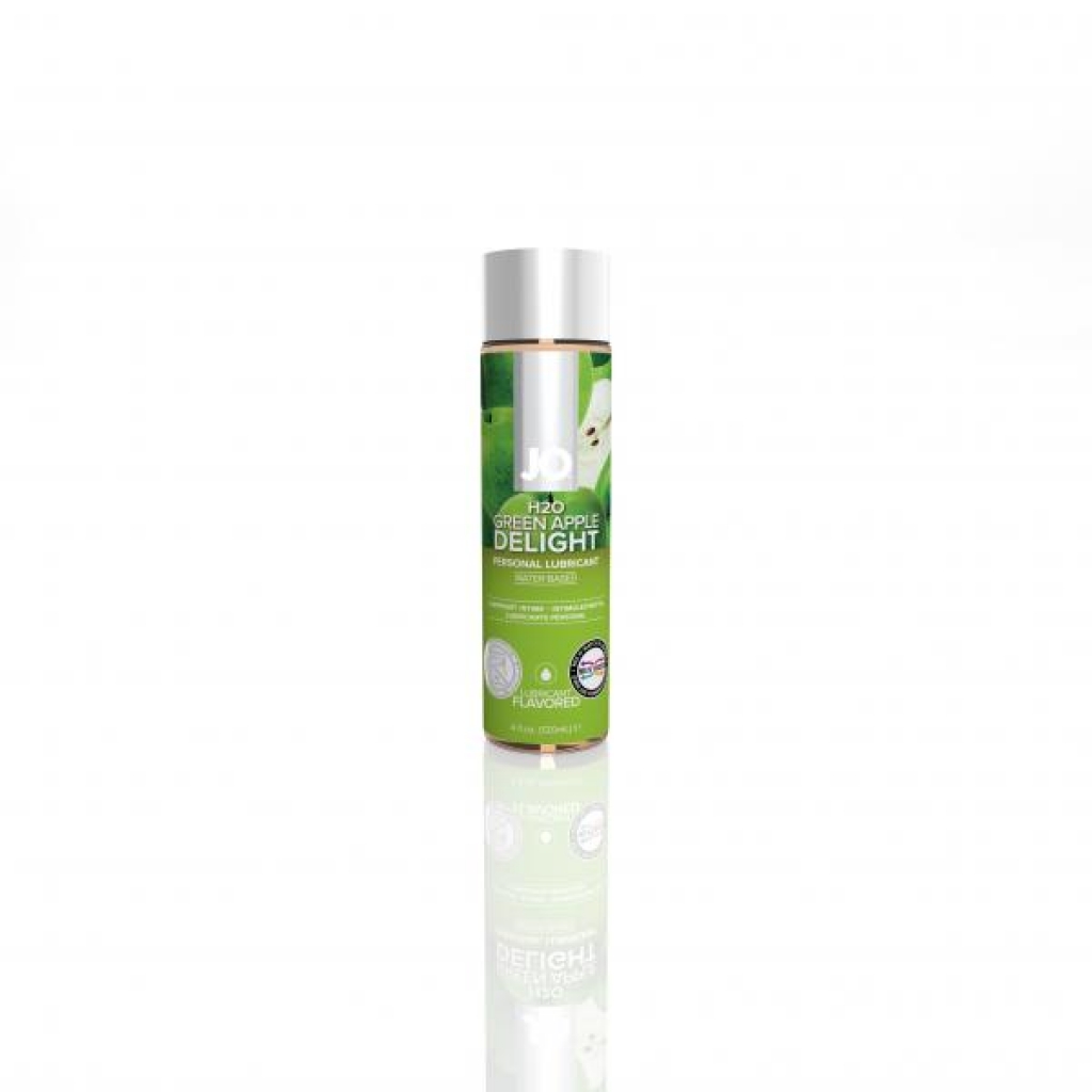 Jo H2O Flavored Lube - Green Apple - 4 Ounce