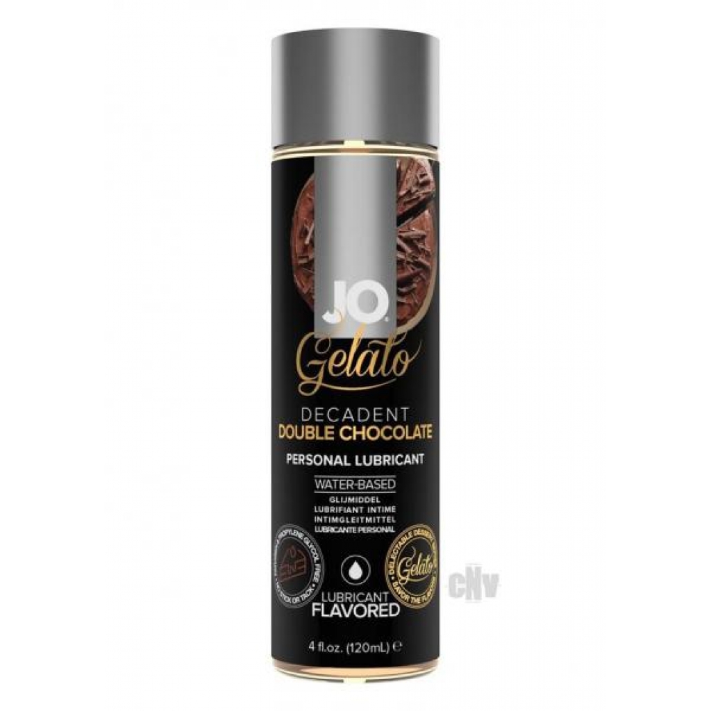 Jo Gelato Lube Decadent Dbl Choco 4oz - System Jo