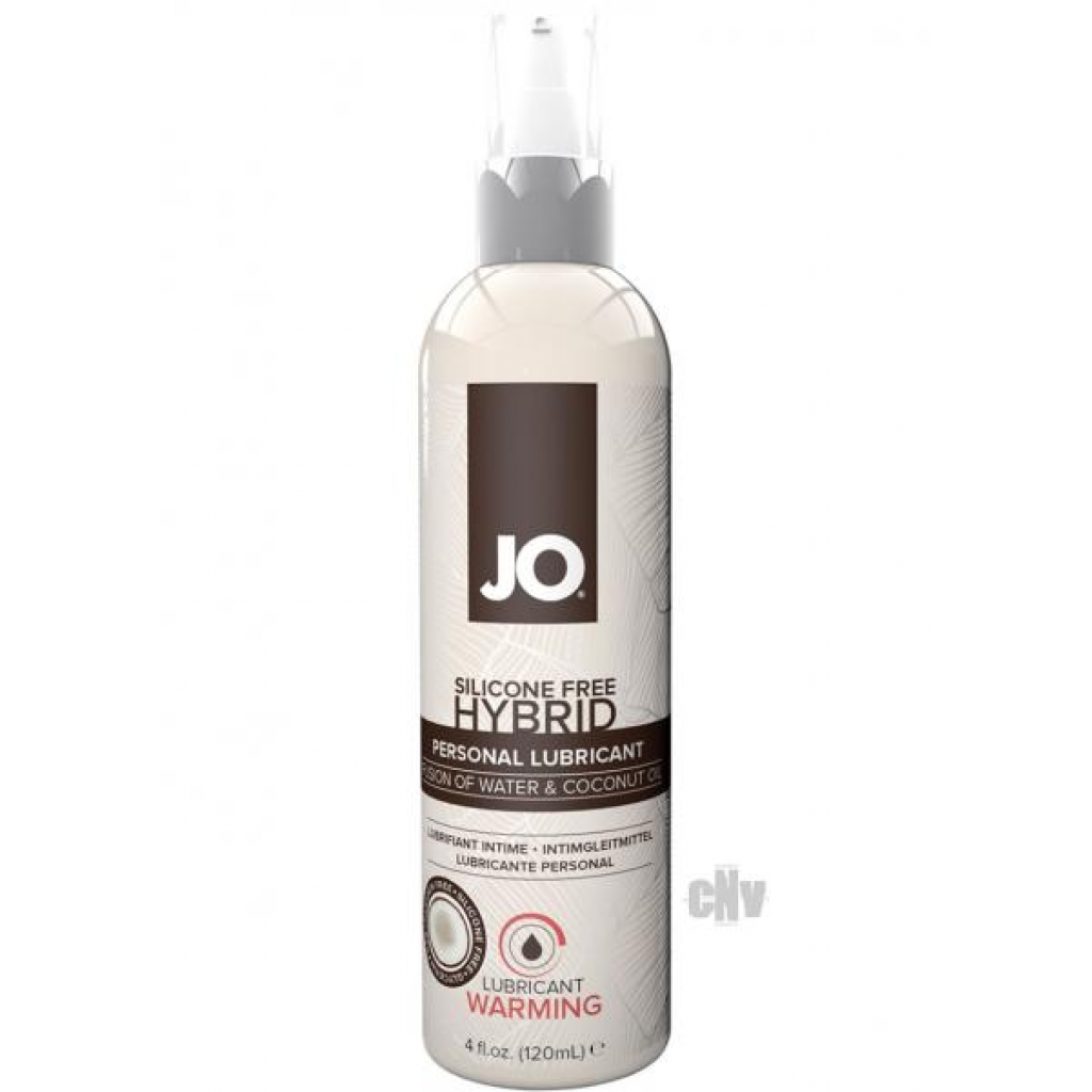 Silicone Free Hybrid Lube with Coconut Warm 4oz - System Jo