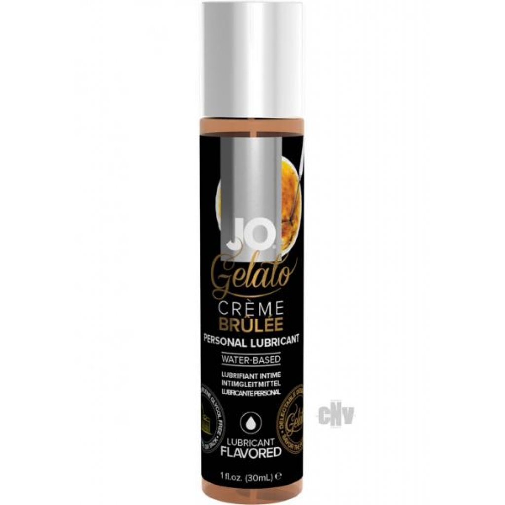 JO Gelato Flavored Lube Creme Brulee 1oz - System Jo