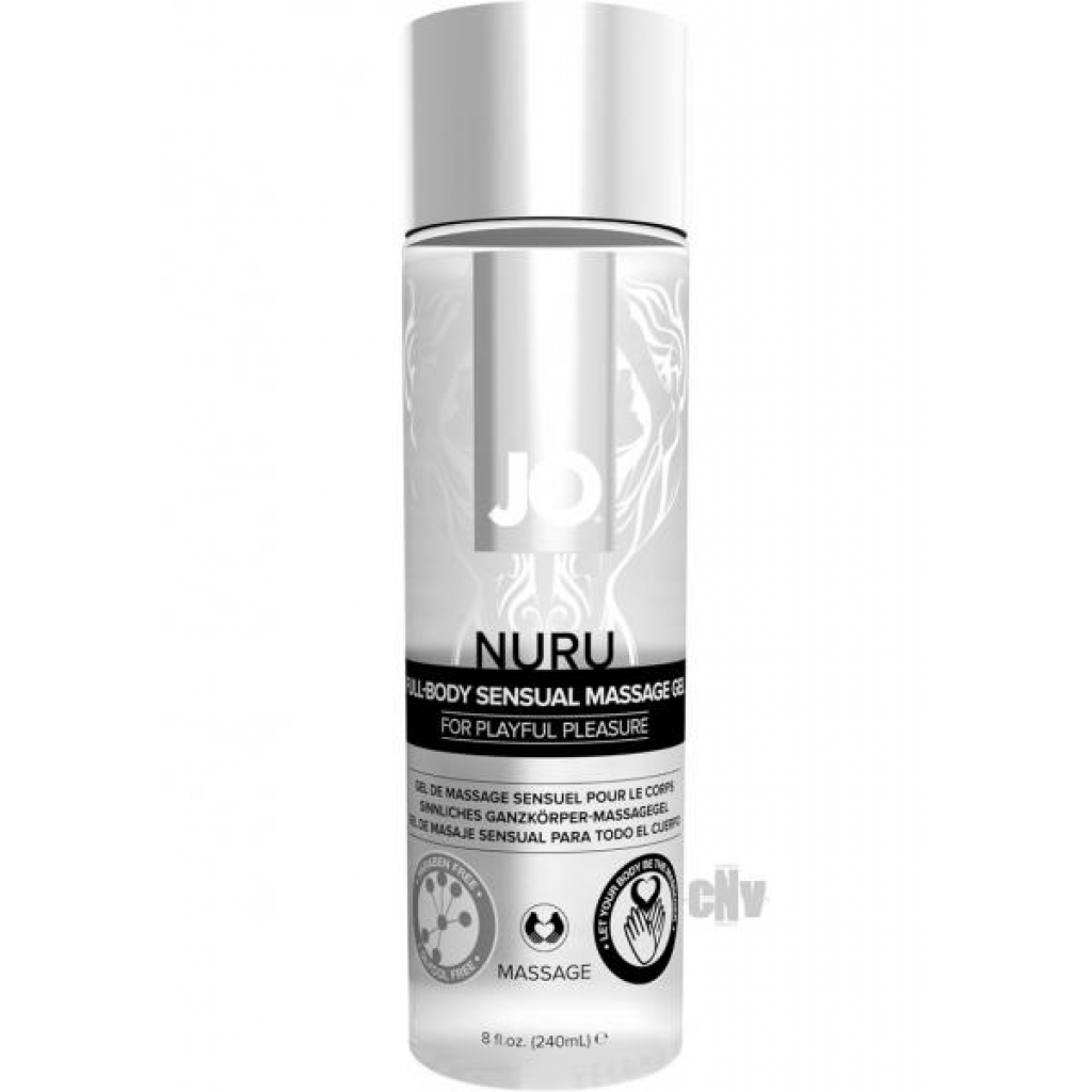 Jo Nuru Full Body Massage Gel 8oz - System Jo