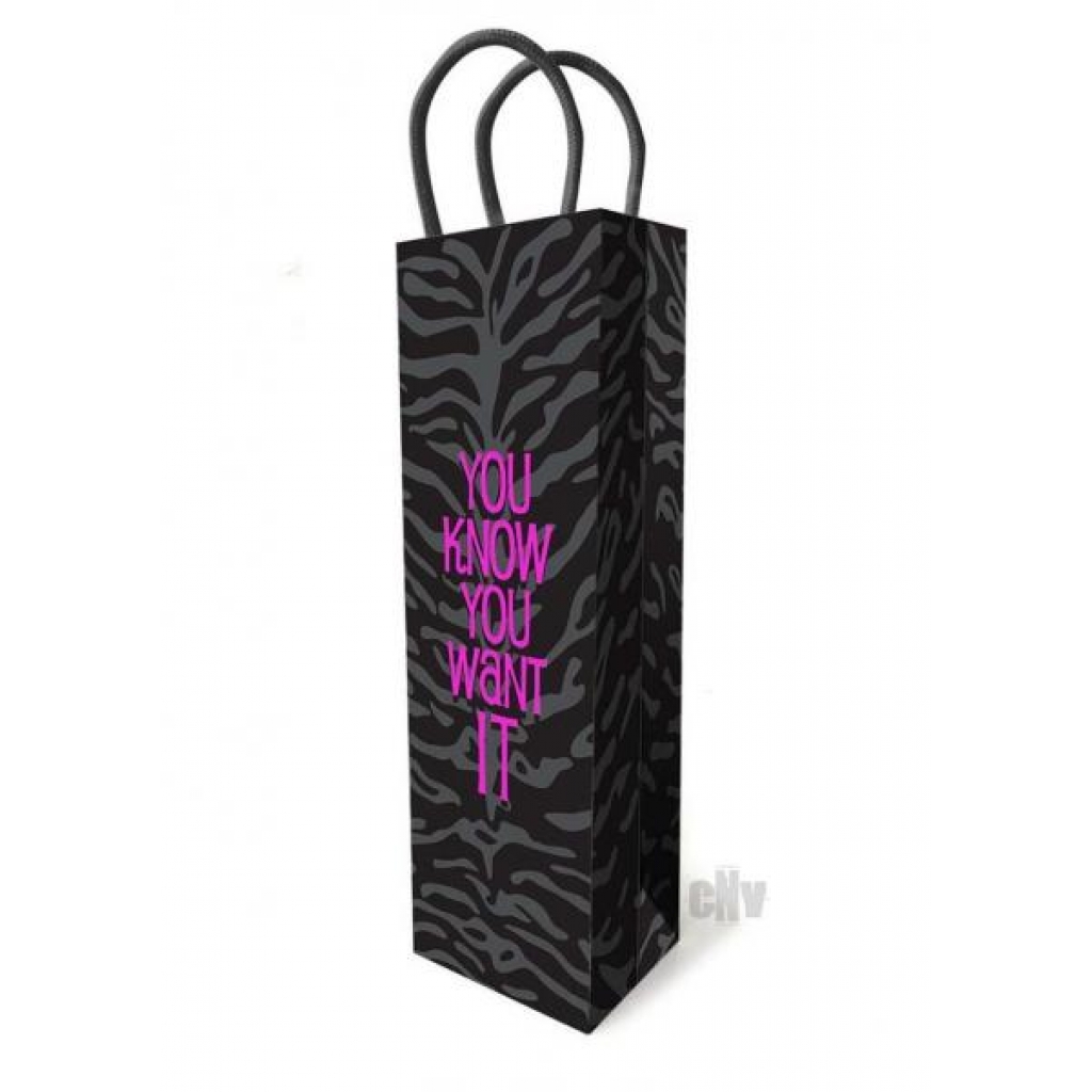 You Know You Want It Gift Bag - Little Genie 