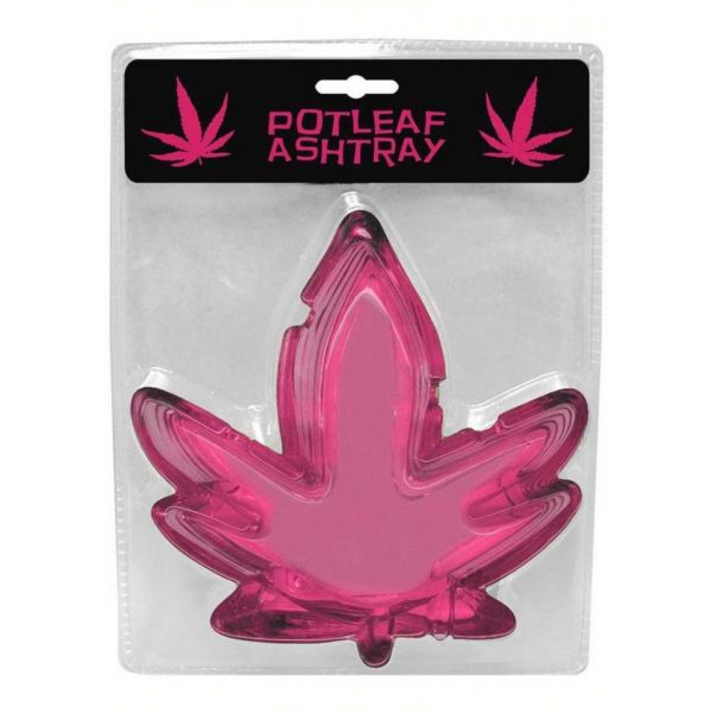 Pink Pot Leaf Ashtray - Kheper Games, Inc.