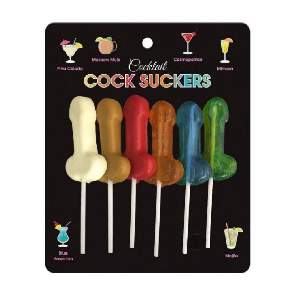 Cocktail-Flavored Cock Suckers for Sweet Enjoyment